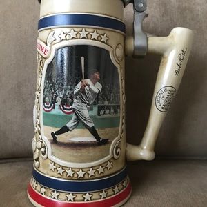 Babe Ruth Legends of Baseball collectors Stein.
